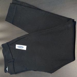 Old Navy Pixie cut Full length mid-rise black pants